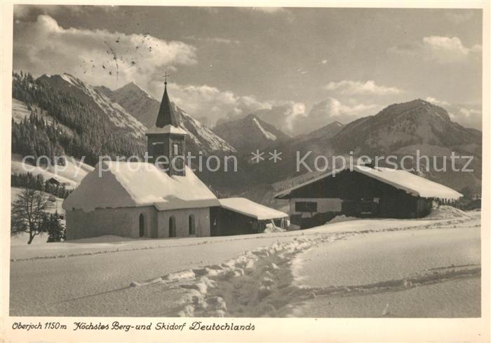 Oberjoch Winterlandschaft