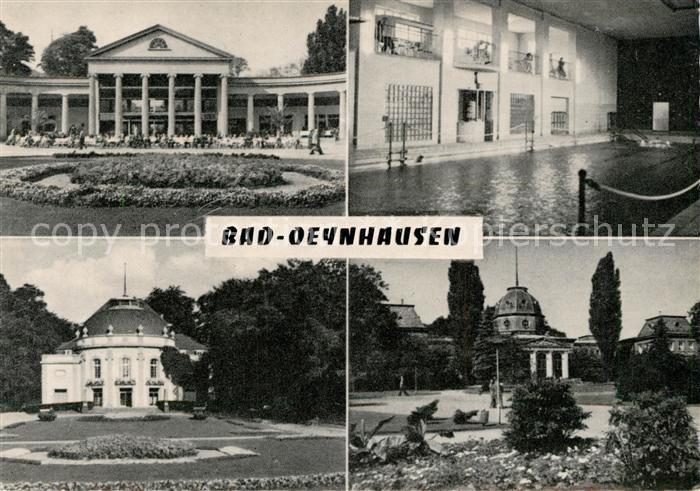 Bad Oeynhausen Wandelhalle Kurtheater Thermal Hallenschwimmbad Badehaus IV