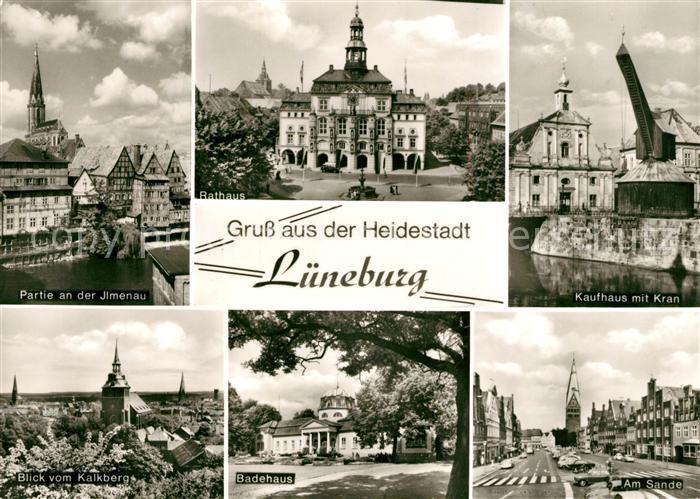 Lueneburg Ilmenau Kaufhaus Kran Sande BAdehaus