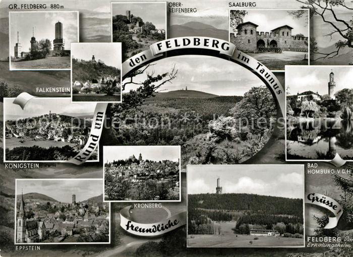 Feldberg Taunus Falkenstein Koenigstein Eppstein Bad Homburg Saalburg Oberreifen
