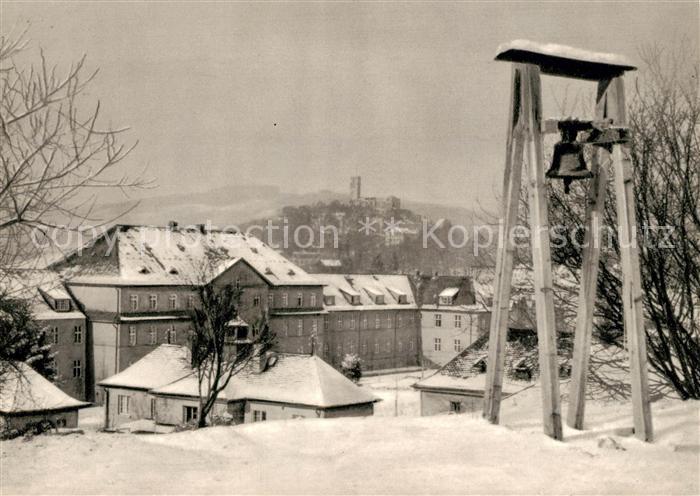 Koenigstein Taunus Sankt Albert Internatsschule Gloecklein Santk Brbara Winter