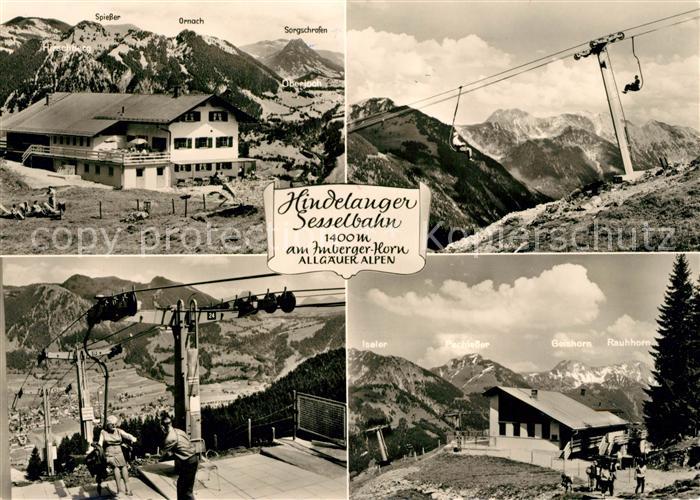 Hindelang Sesselbahn Bergpanorama Cafe