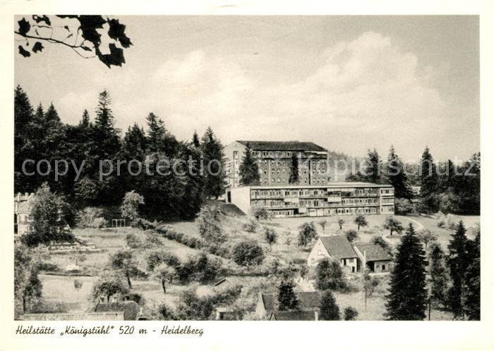 Heidelberg Neckar Heilstaette Koenigstuhl
