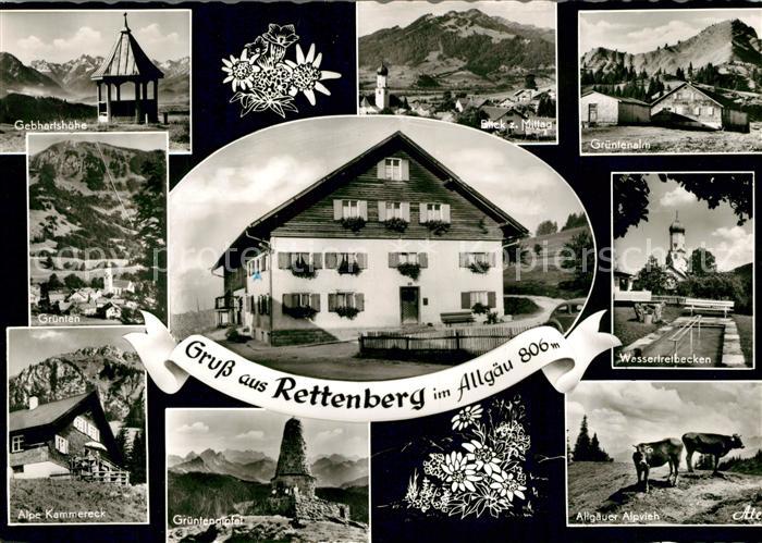 Rettenberg Oberallgaeu Mittag Gruenten Alpe Kammereck Haus Wohlfahrt