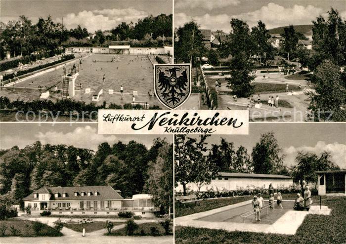 Neukirchen Knuellgebirge Schwimmbad Minigolf Kneippanlage