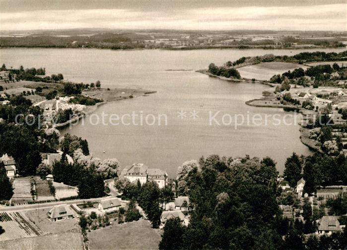 Eutin Fliegeraufnahme Kellersee Faehrhaus Restaurant Cafe