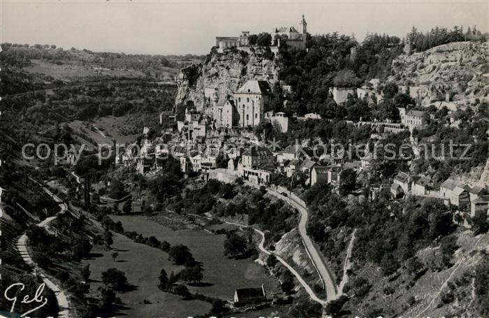 Rocamadour Panorama Kirche