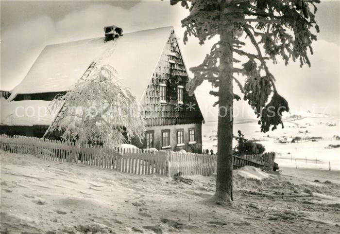 Seiffen Erzgebirge Schwartenberg Winter