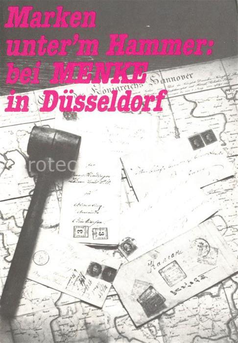 Duesseldorf Marken unterm Hammer bei Menke