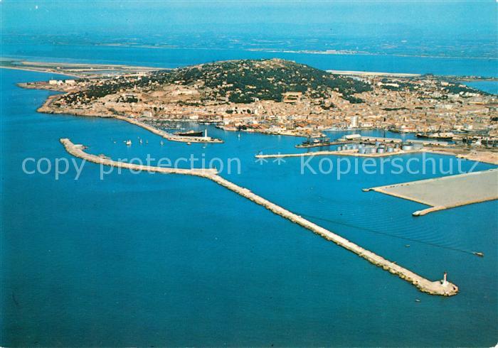 Sete Herault Fliegeraufnahme