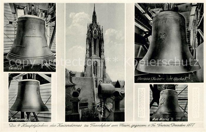 Kirchenglocke Churchbell Cloche Eglise Carolus Bartholomaeus Ave Maria Gloriosa