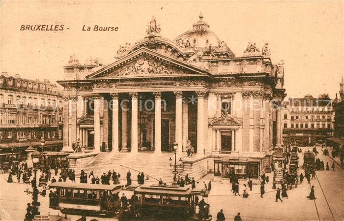 Strassenbahn Bruxelles Bourse