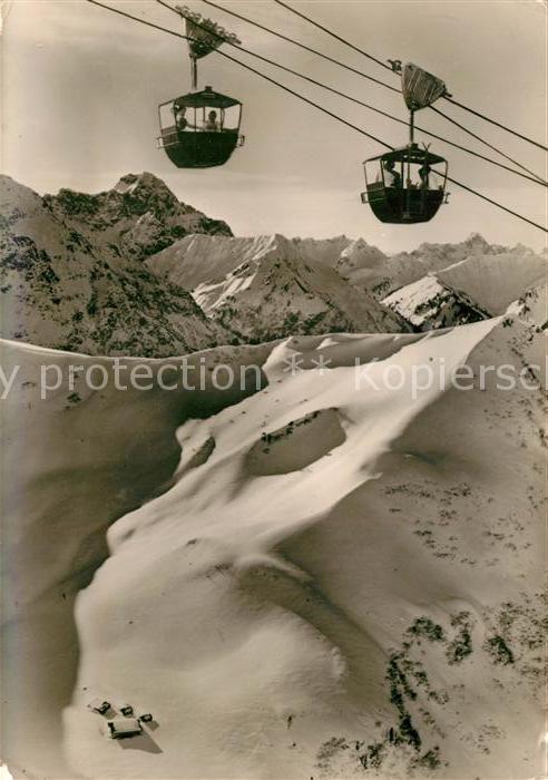 Seilbahn Riezlern-Kanzelwandbahn Kleinwalsertal Widderstein