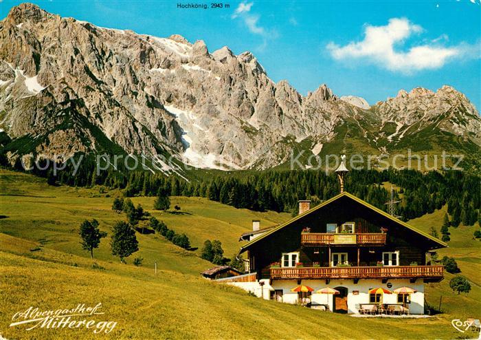 Dienten Hochkoenig Alpengasthof Mitteregg