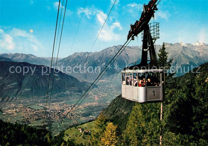 Seilbahn Ifinger Meran Texelgruppe Funivia Ivigna Merano
