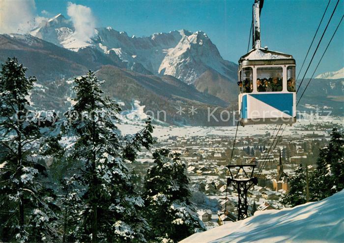 Seilbahn Wankbahn Zugspitzgruppe Garmisch-Partenkirchen