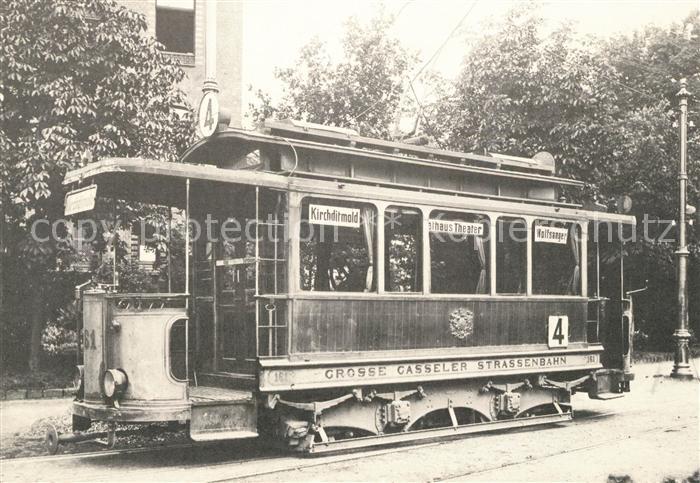 Strassenbahn Triebwagen 141-161 Kassel