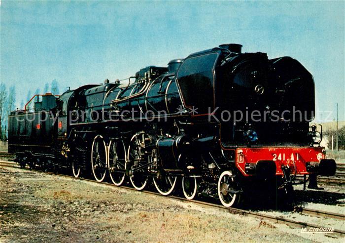 Lokomotive 1-241 A 1 Musee Francais du Chemin de Fer Mulhouse