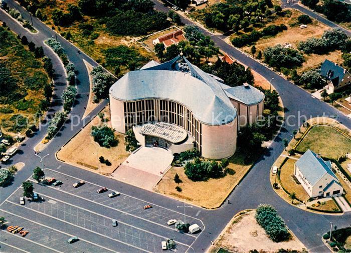 Koksijde Eglise Notre-Dame des Dunes Vue Aerienne