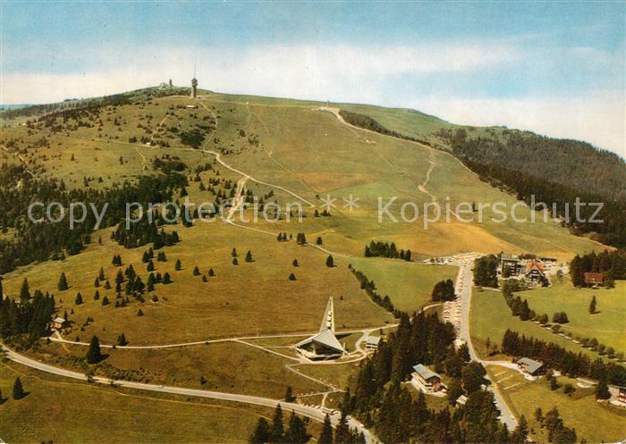 Feldberg Schwarzwald Fliegeraufnahme