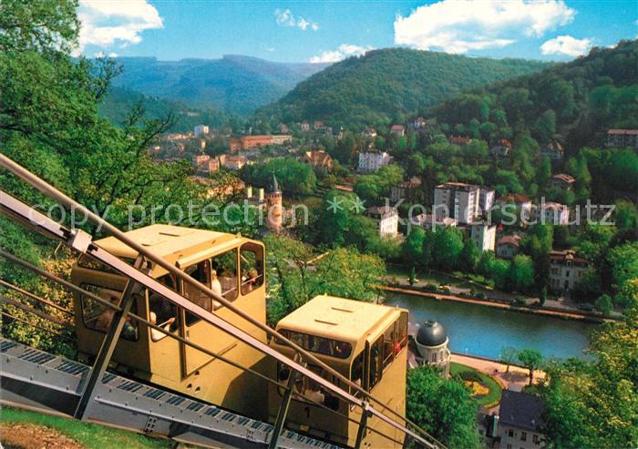 Bad Ems Kruwaldbahn Blick auf die Stadt