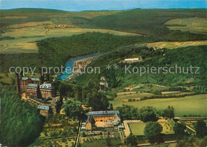 Diez Lahn Schloss Schaumburg mit Hotel Sommerfrische Waldeckerhof Fliegeraufnahm