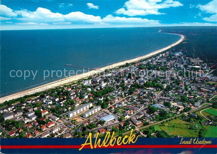 Ahlbeck Ostseebad Seebad Fliegeraufnahme