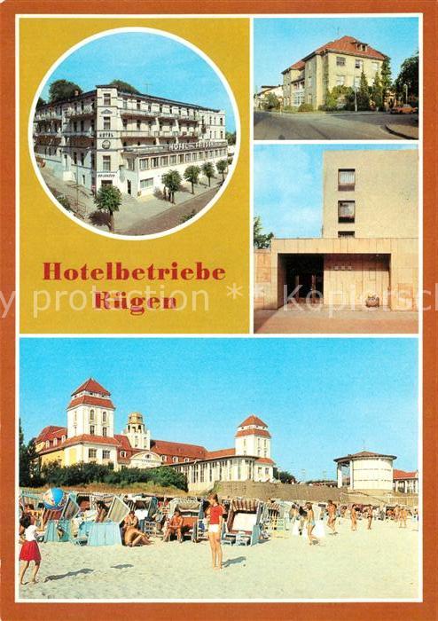 Insel Ruegen Hotelbetriebe der Insel Sellin Hotel Frieden Goehren Adolf Hennecke