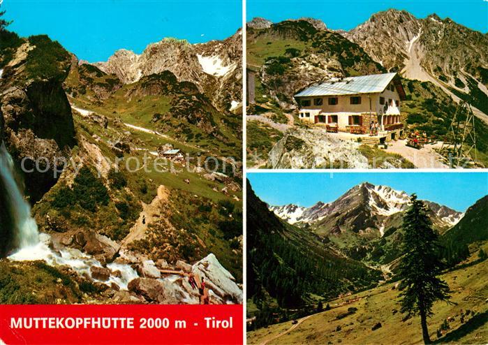 Muttekopfhuette Berghuette Lechtaler Alpen