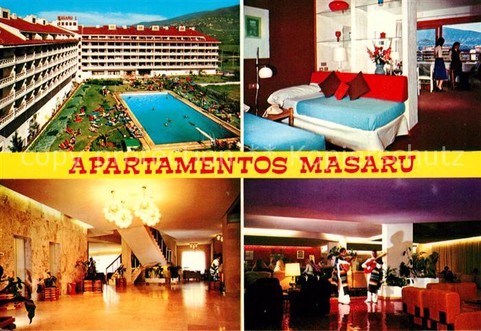 Puerto de la Cruz Apartamentos Masaru Foyer Bar Restaurant Swimming Pool