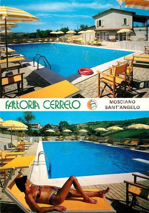 Mosciano Sant Angelo Fattoria Cerreto Centro Ippico Reitzentrum Swimming Pool