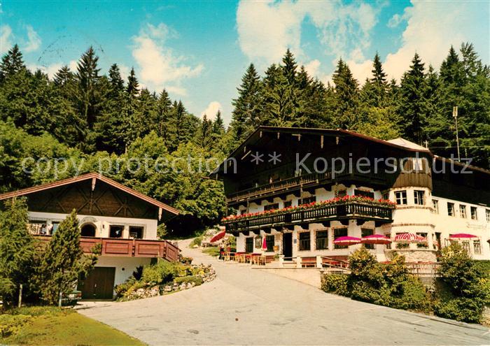Oberaudorf Alpengasthof zum feurigen Tatzelwurm Alpenstrasse Bayrischzell Inntal