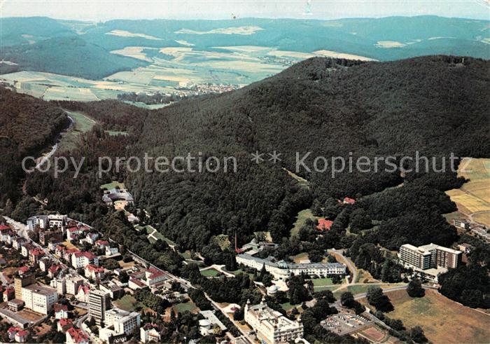 Bad Wildungen und Reinhardshausen Fliegeraufnahme
