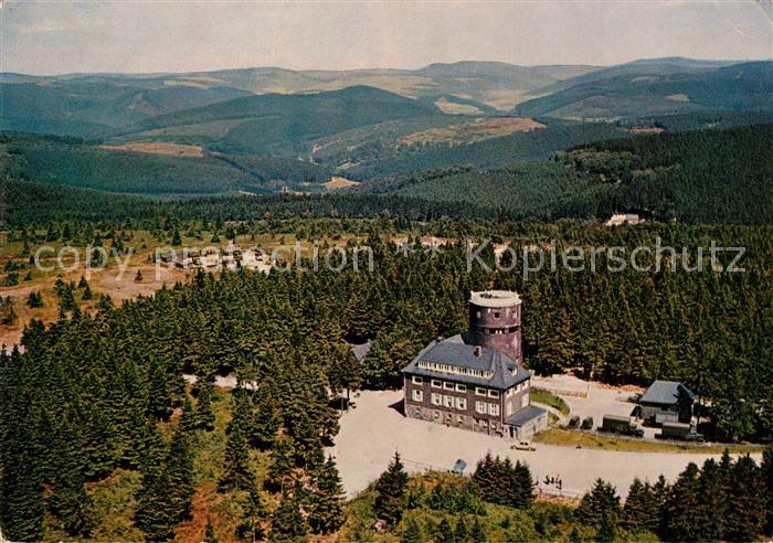 Winterberg Hochsauerland Berggaststaette Kahler Asten Fliegeraufnahme