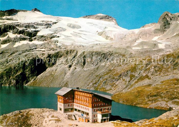Rudolfshuette Weisssee Weisssee Stubachtal mit Granatspitze Sonnblick Hochfileck