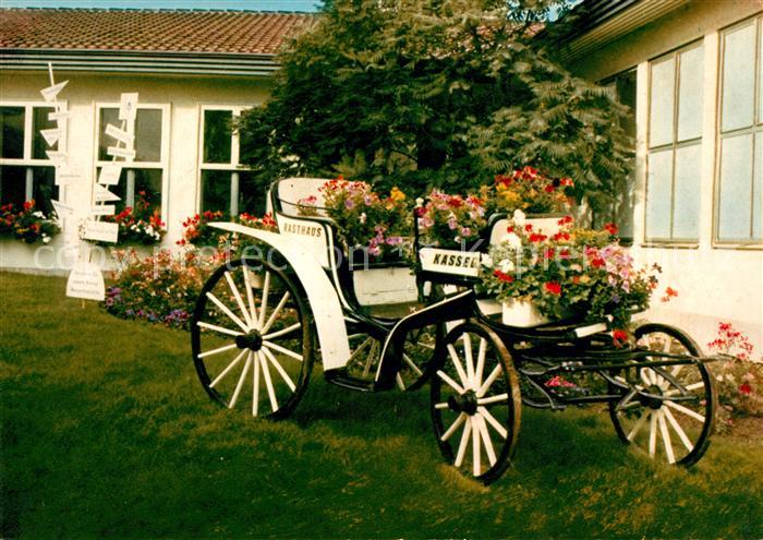 Lohfelden Autobahn Rasthaus Pferdekutsche