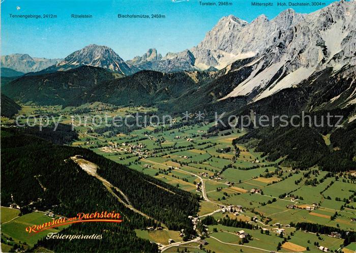 Ramsau Dachstein Steiermark Ferienparadies mit Ramsau Kulm Dachsteinsuedwaende T