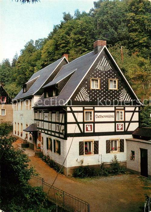 Kleinhennersdorf Liethenmuehle Ferienobjekt des VEB Uhrenwerke Ruhla