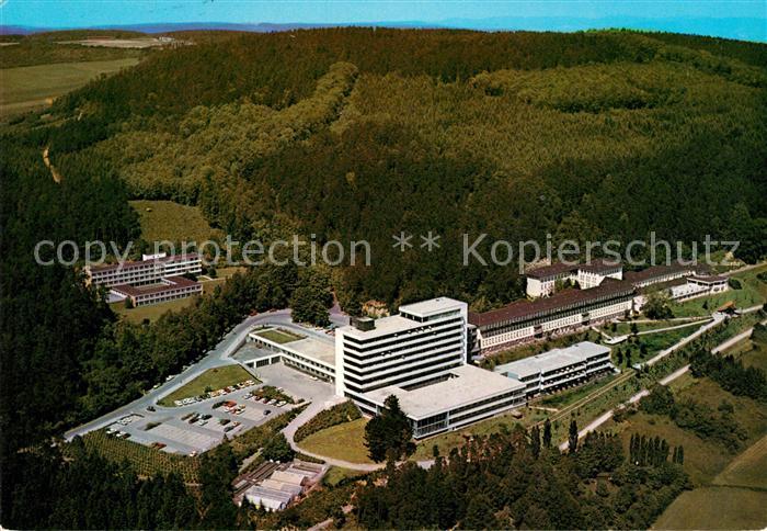 Hoexter Weser Weserbergland Klinik Fliegeraufnahme