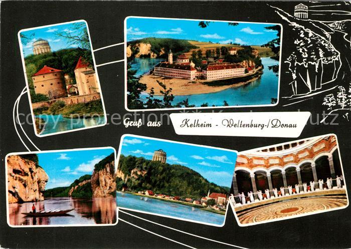 Weltenburg Kelheim Kloster an der Donau Befreiungshalle