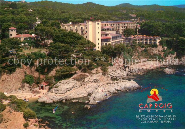 Platja d Aro Cap Roig Hotel Fliegeraufnahme