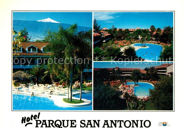 Puerto de la Cruz Hotel Parque San Antonio Swimming Pool Vulkan