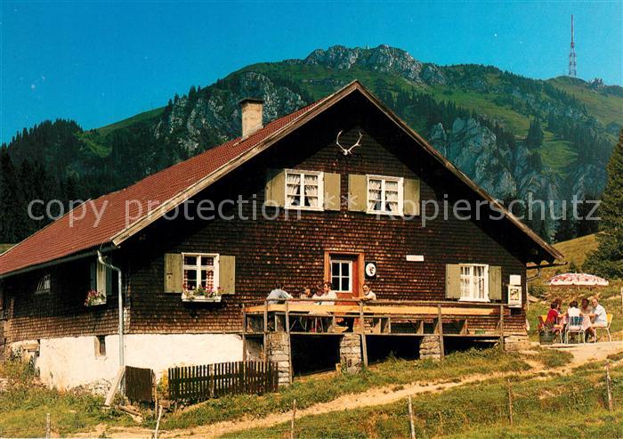Rettenberg Oberallgaeu Alpe Kammeregg am Gruenten Allgaeuer Alpen