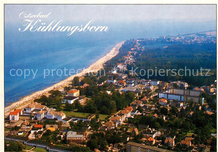 Kuehlungsborn Ostseebad Fliegeraufnahme