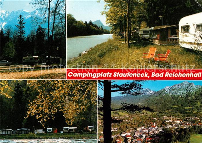 Bad Reichenhall Campingplatz Staufeneck Landschaftspanorama Alpen