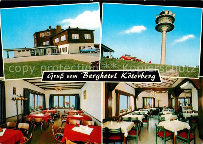 Luegde Berghotel Koeterberg Restaurant Fernmeldeturm