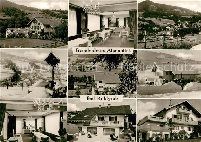 Bad Kohlgrub Fremdenheim Alpenblick Landschaftspanorama