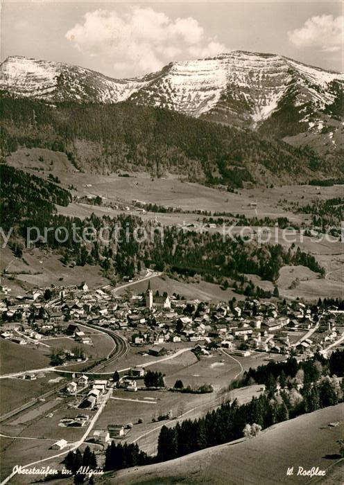 Oberstaufen Fliegeraufnahme