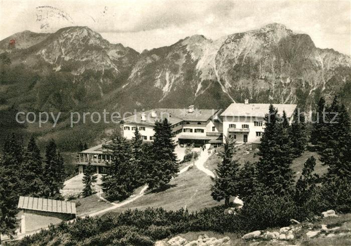Bad Reichenhall Berghotel Predigtstuhl und Hochstaufen Chiemgauer Alpen