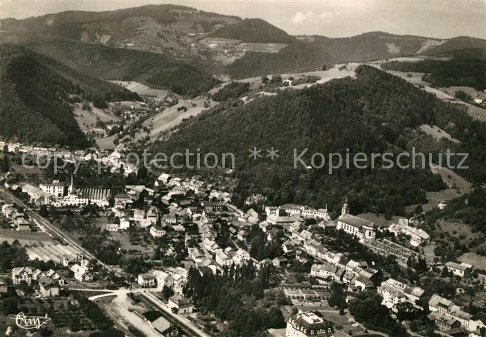 Sainte-Croix-aux-Mines Vue panoramique aérienne